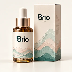 PureLume serum and Brio packaging